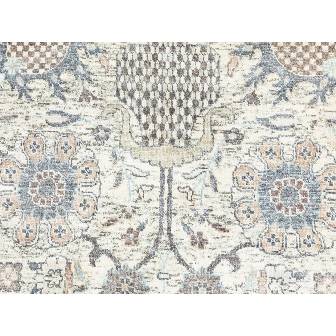 Hand Knotted Transitional Area Rug > Design# CCSR58939 > Size: 8'-0" x 10'-1"