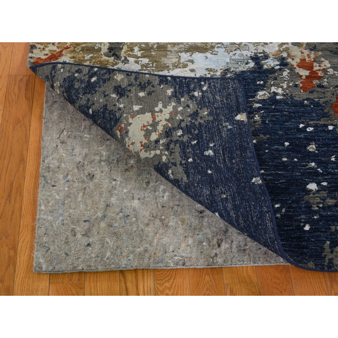 Hand Knotted Modern and Contemporary Area Rug > Design# CCSR59064 > Size: 8'-1" x 10'-2"