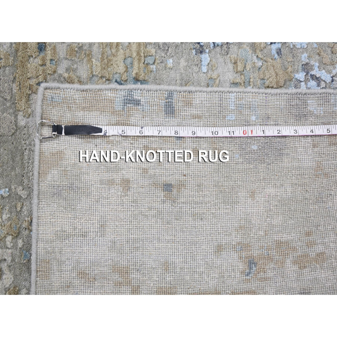 Hand Knotted Modern and Contemporary Area Rug > Design# CCSR59087 > Size: 4'-0" x 6'-0"