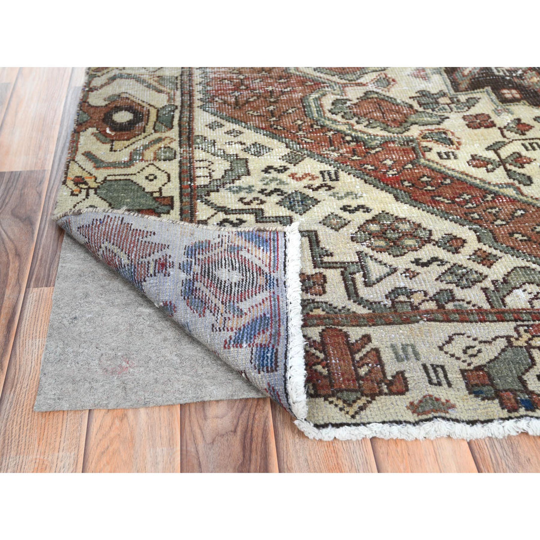 Handmade Overdyed & Vintage Area Rug > Design# CCSR61911 > Size: 5'-1" x 9'-9"