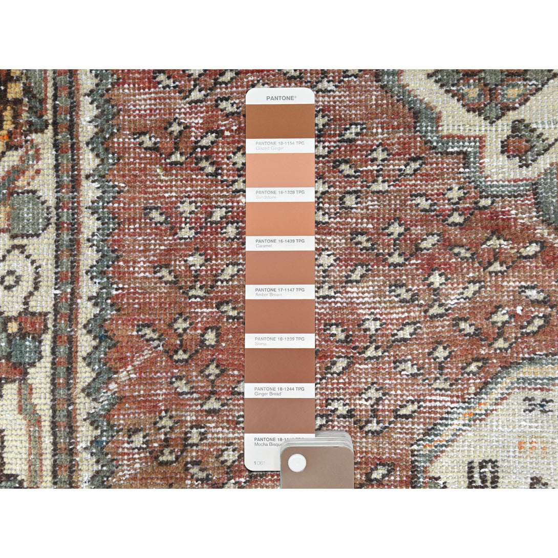 Handmade Overdyed & Vintage Area Rug > Design# CCSR61911 > Size: 5'-1" x 9'-9"