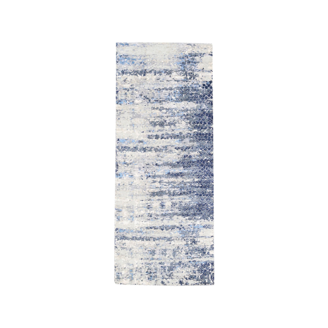 Hand Knotted Modern and Contemporary Runner > Design# CCSR62264 > Size: 2'-5" x 6'-1"