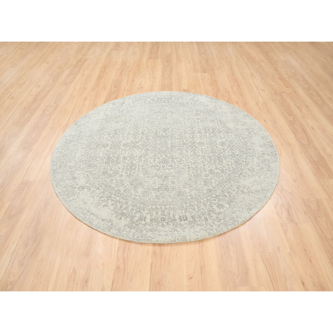 Handmade Modern and Contemporary Area Rug > Design# CCSR62862 > Size: 6'-0" x 6'-1"