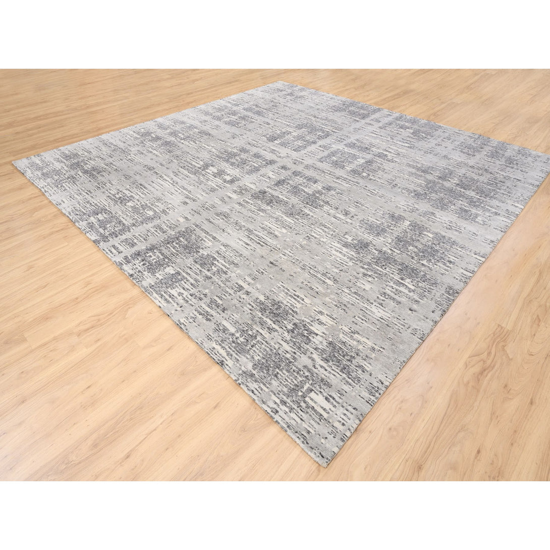 Hand Knotted Modern and Contemporary Area Rug > Design# CCSR62929 > Size: 12'-0" x 12'-0"