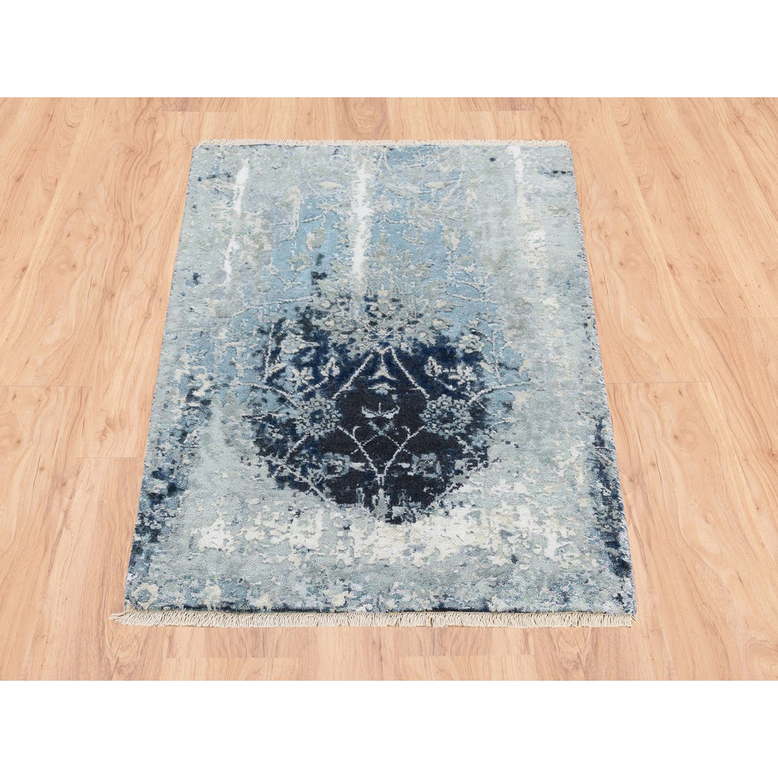 Handmade Transitional Modern Doormat > Design# CCSR63188 > Size: 2'-1" x 3'-1"