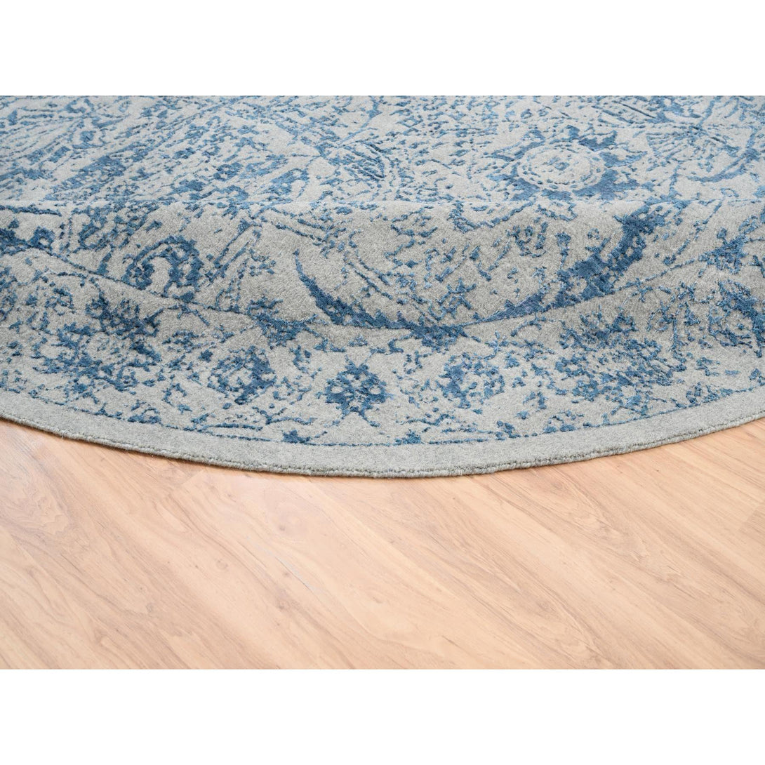 Handmade Transitional Modern Area Rug > Design# CCSR63506 > Size: 12'-0" x 12'-0"