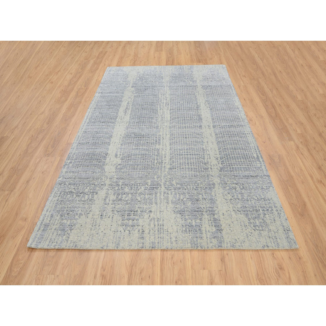 Handmade Modern and Contemporary Area Rug > Design# CCSR63753 > Size: 6'-0" x 9'-0"