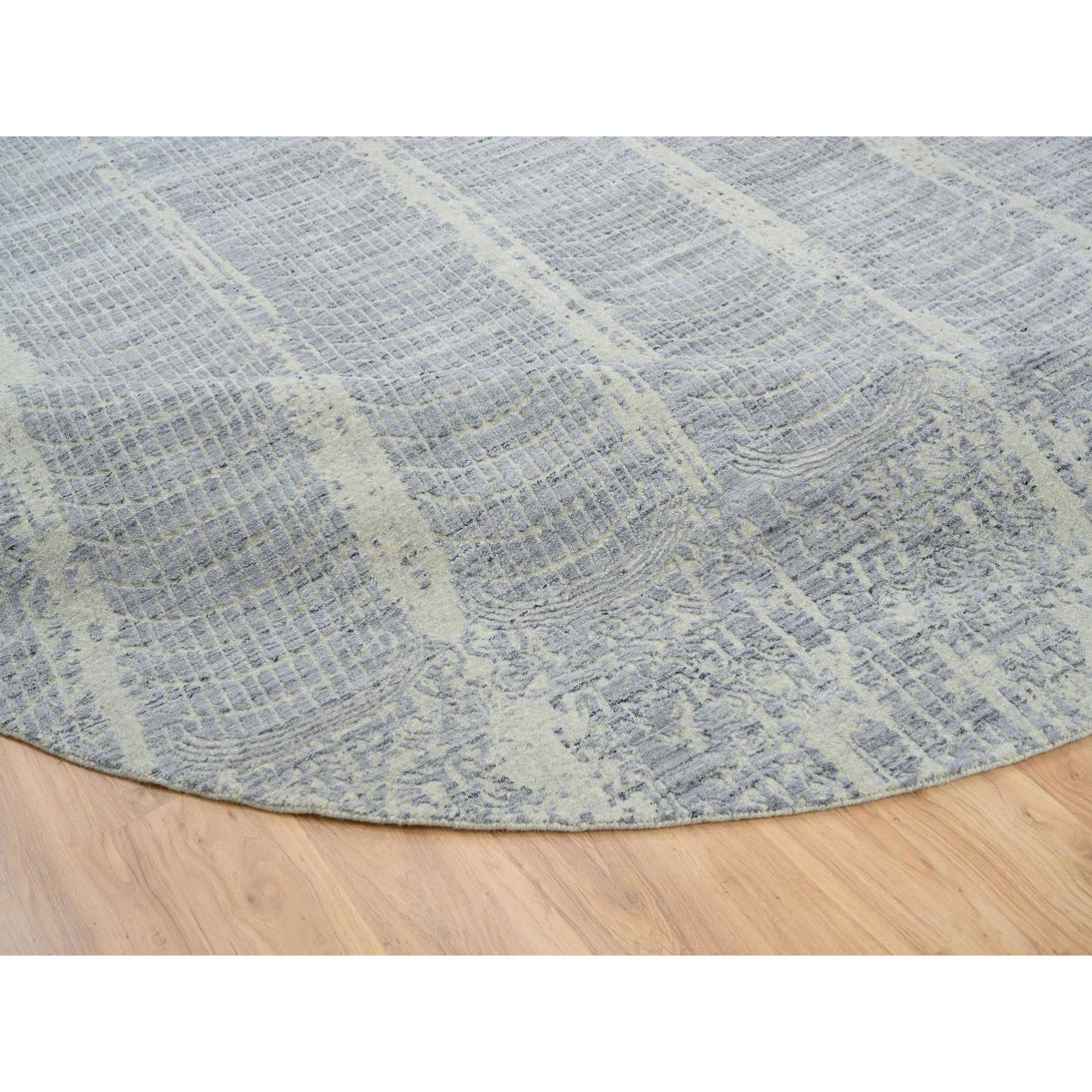 Handmade Modern and Contemporary Area Rug > Design# CCSR63793 > Size: 12'-0" x 12'-0"