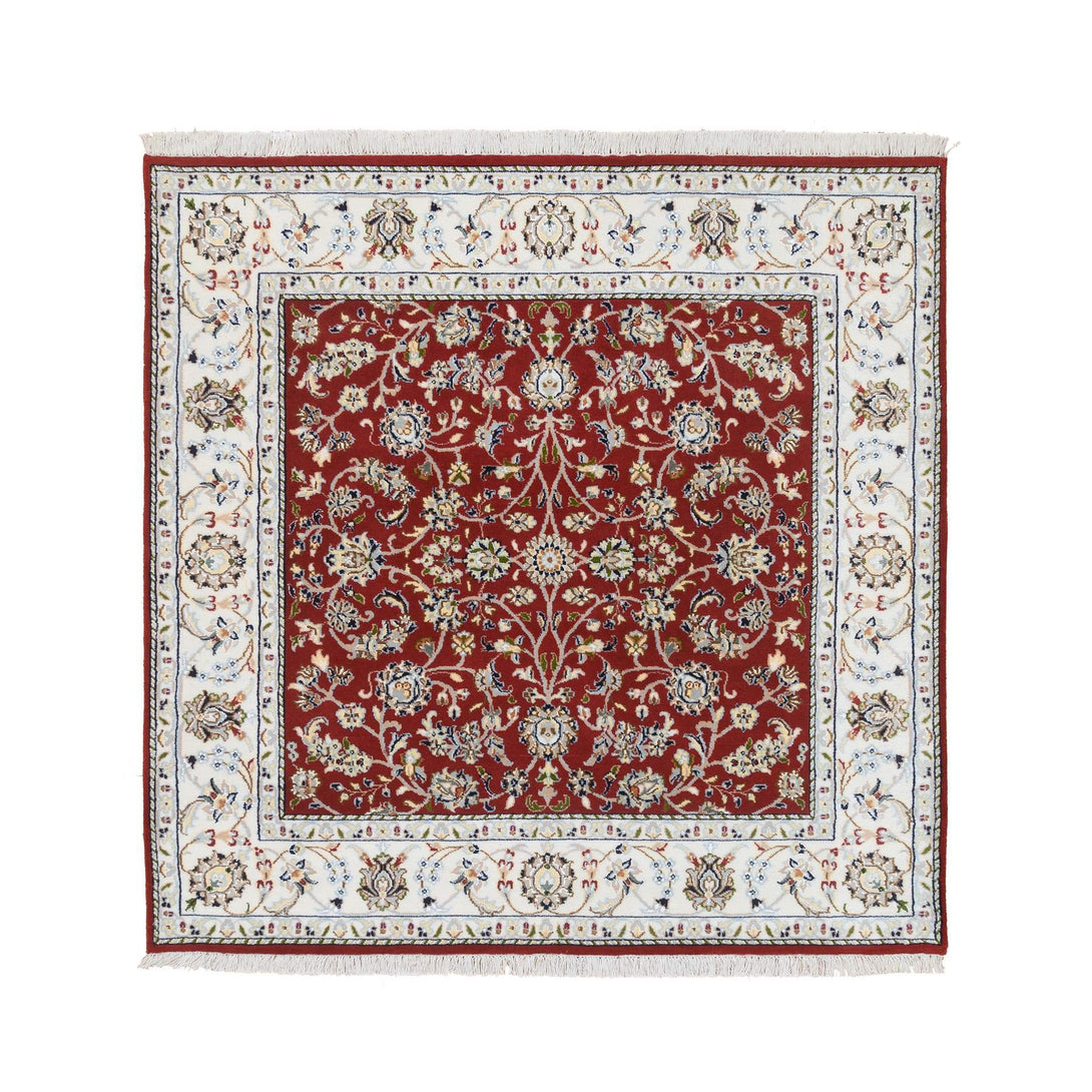 Handmade Fine Oriental Area Rug > Design# CCSR64011 > Size: 5'-0" x 5'-1"