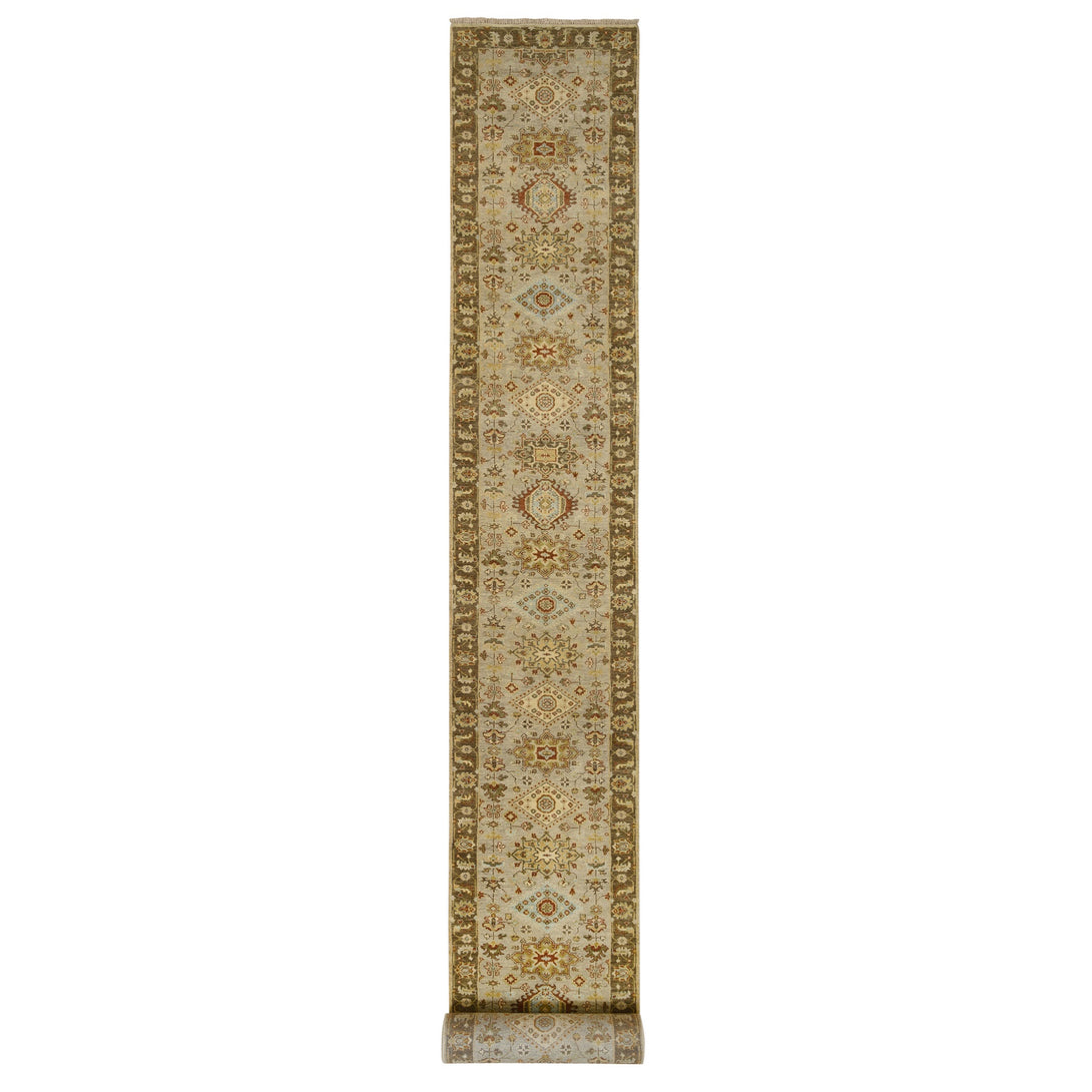 Handmade Heriz Runner > Design# CCSR64378 > Size: 2'-6" x 21'-10"