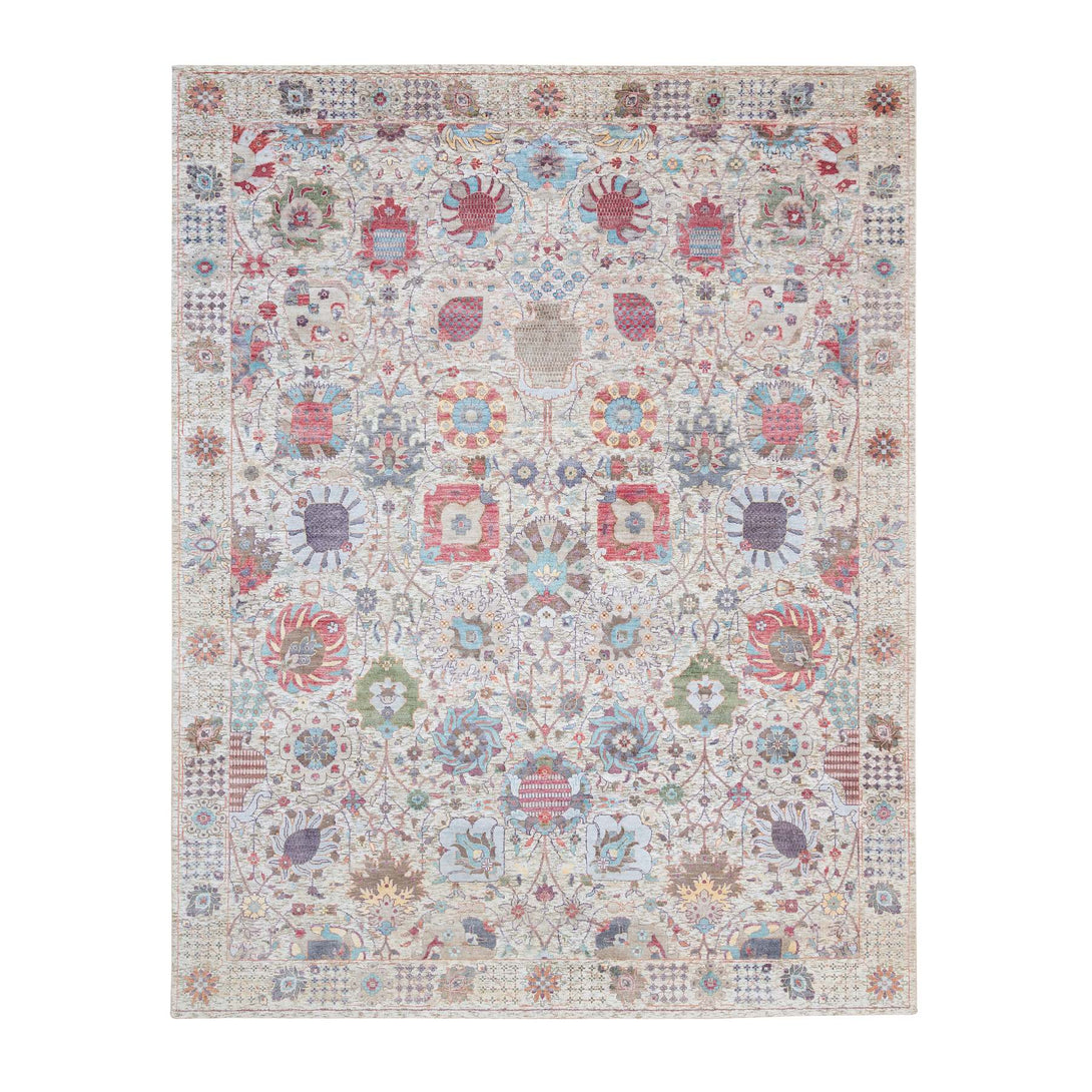 Handmade Transitional Modern Area Rug > Design# CCSR64410 > Size: 8'-0" x 10'-4"