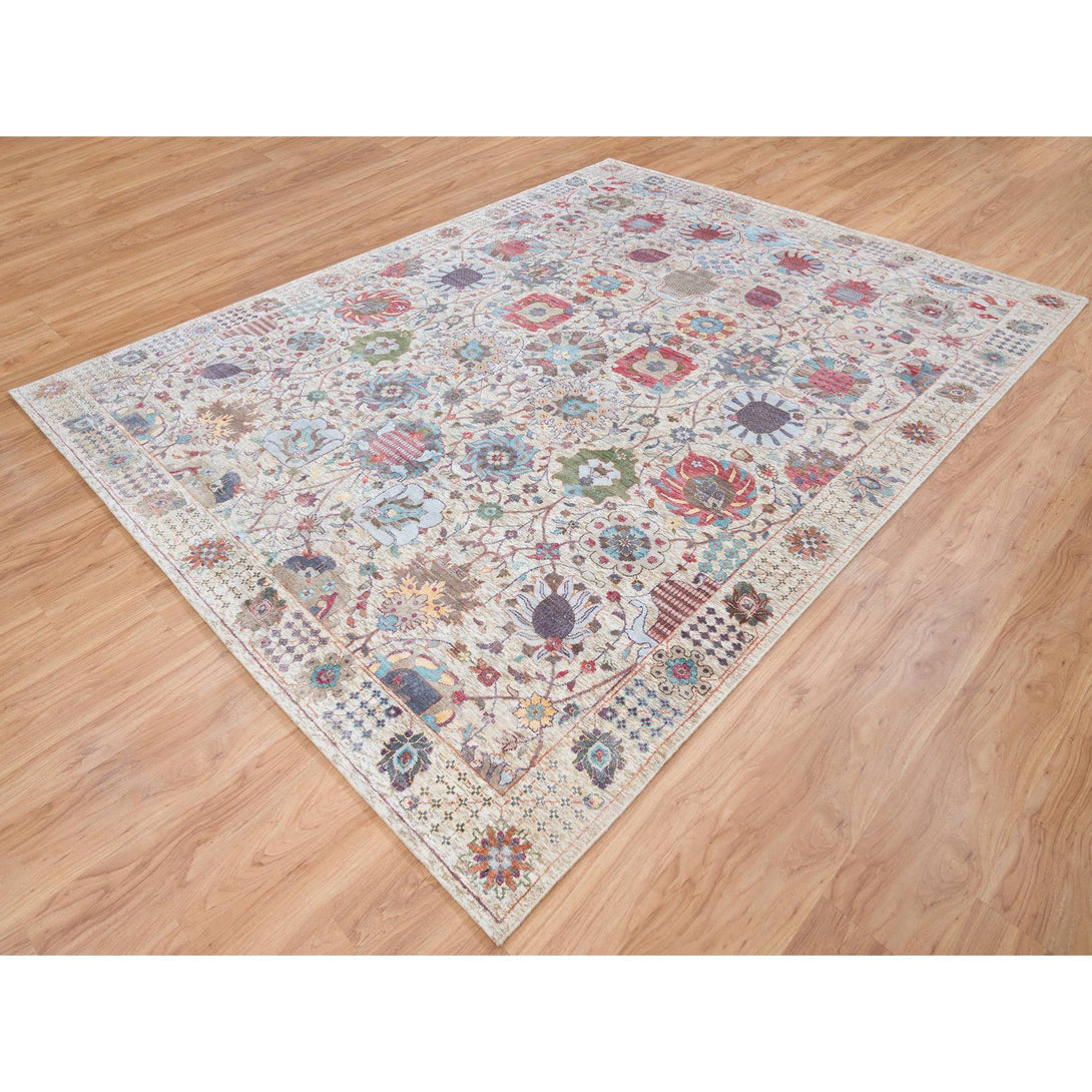 Handmade Transitional Modern Area Rug > Design# CCSR64410 > Size: 8'-0" x 10'-4"