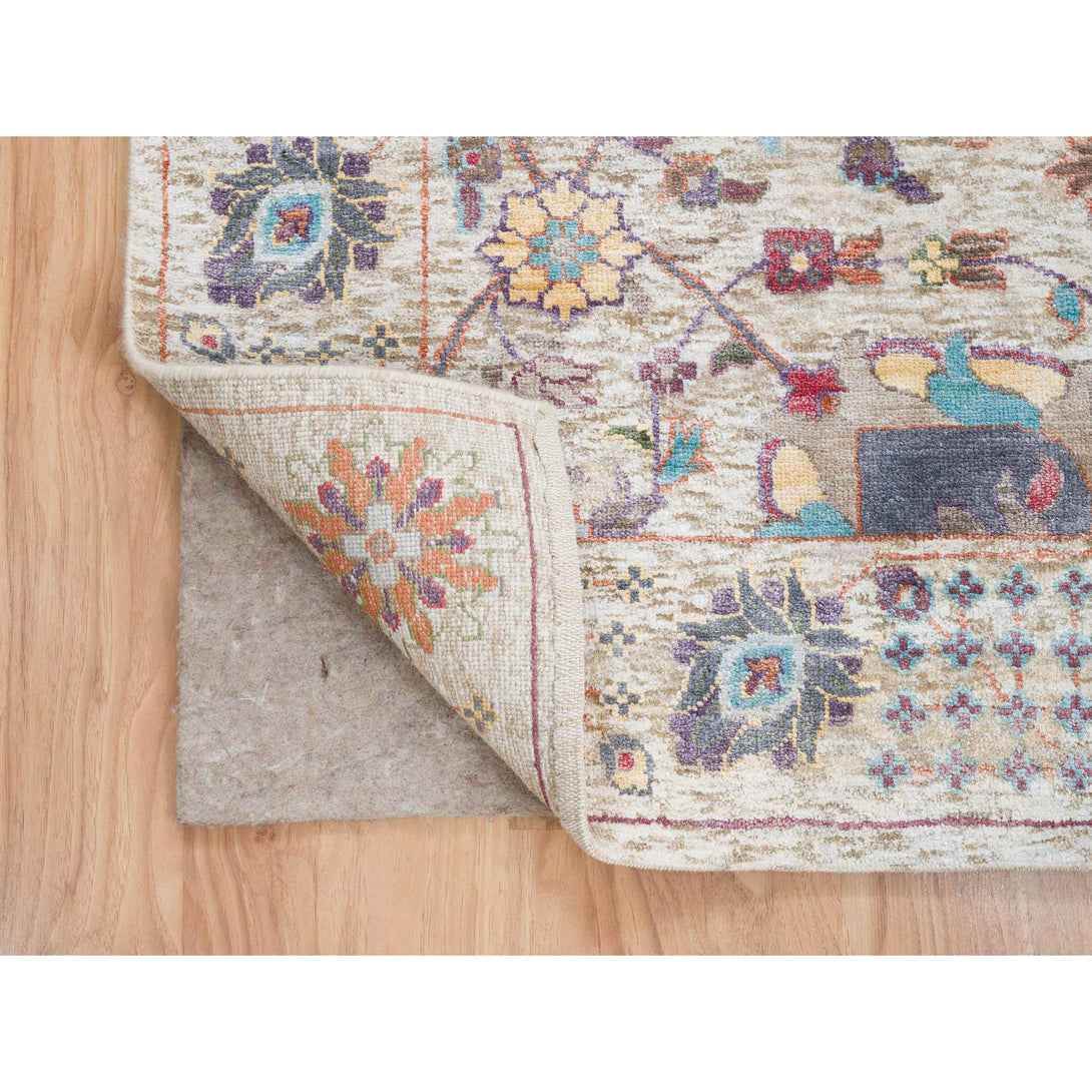 Handmade Transitional Modern Area Rug > Design# CCSR64410 > Size: 8'-0" x 10'-4"