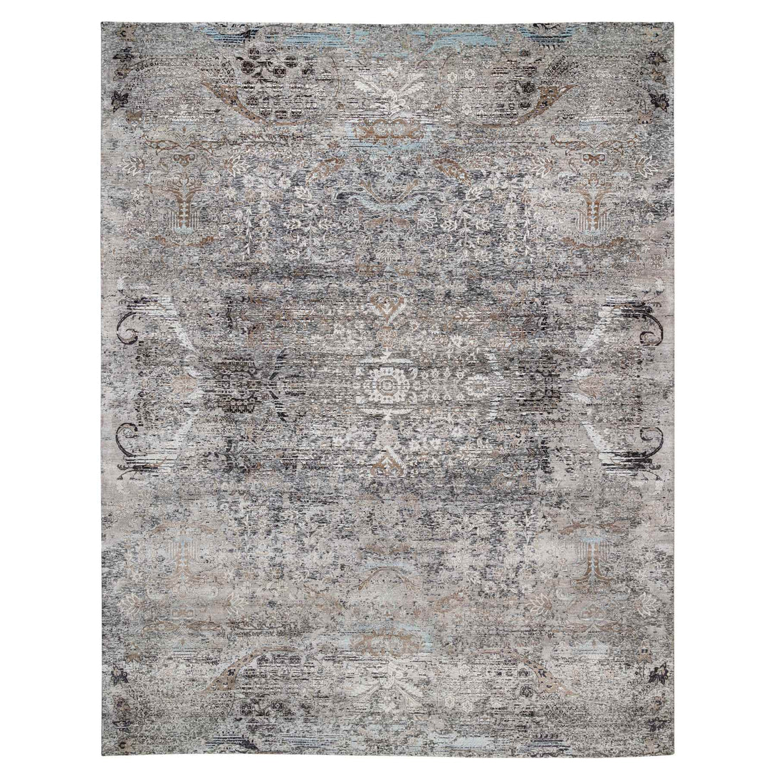 Handmade Transitional Modern Area Rug > Design# CCSR64441 > Size: 11'-10" x 15'-0"