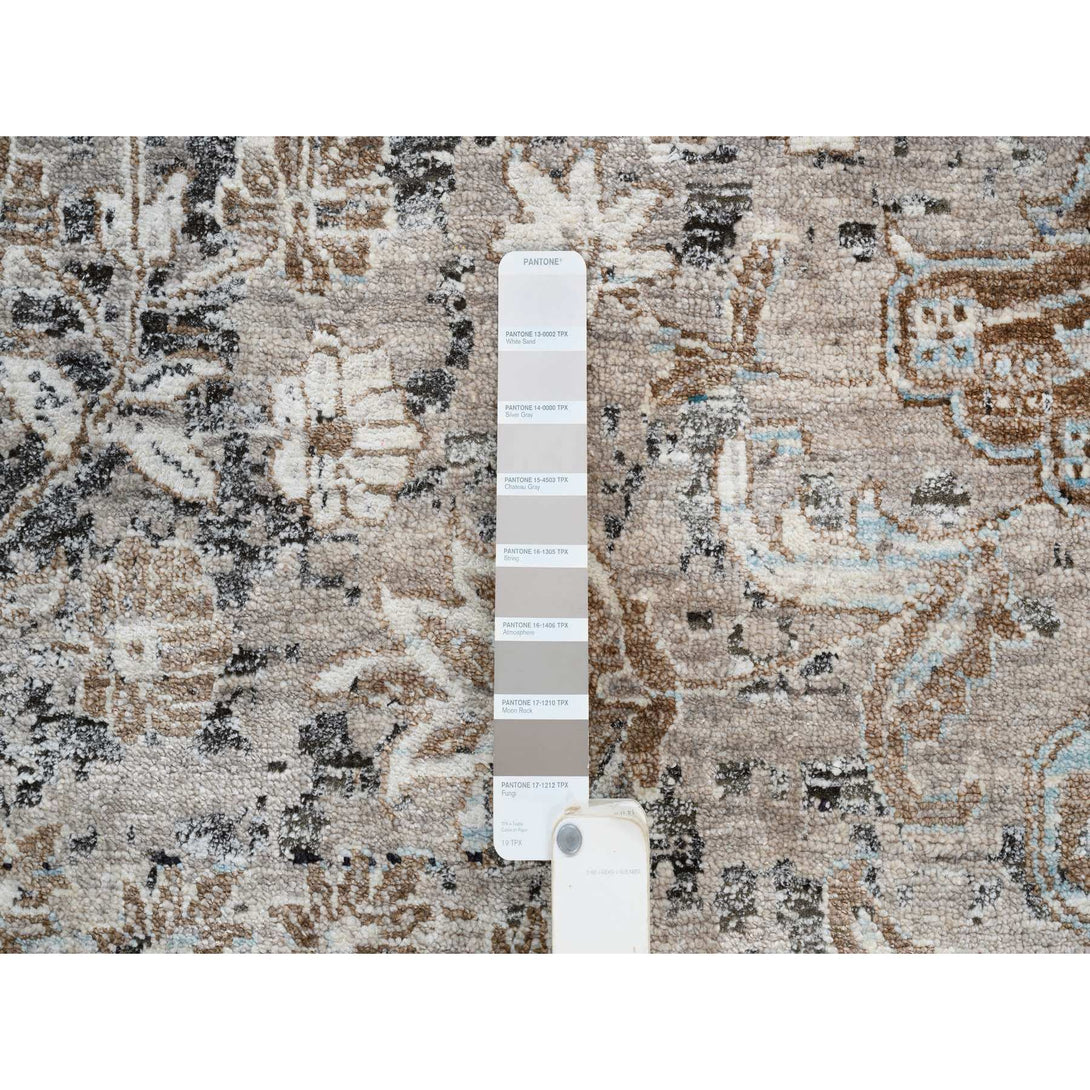 Handmade Transitional Modern Area Rug > Design# CCSR64441 > Size: 11'-10" x 15'-0"