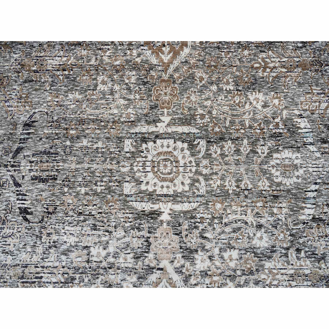 Handmade Transitional Modern Area Rug > Design# CCSR64441 > Size: 11'-10" x 15'-0"