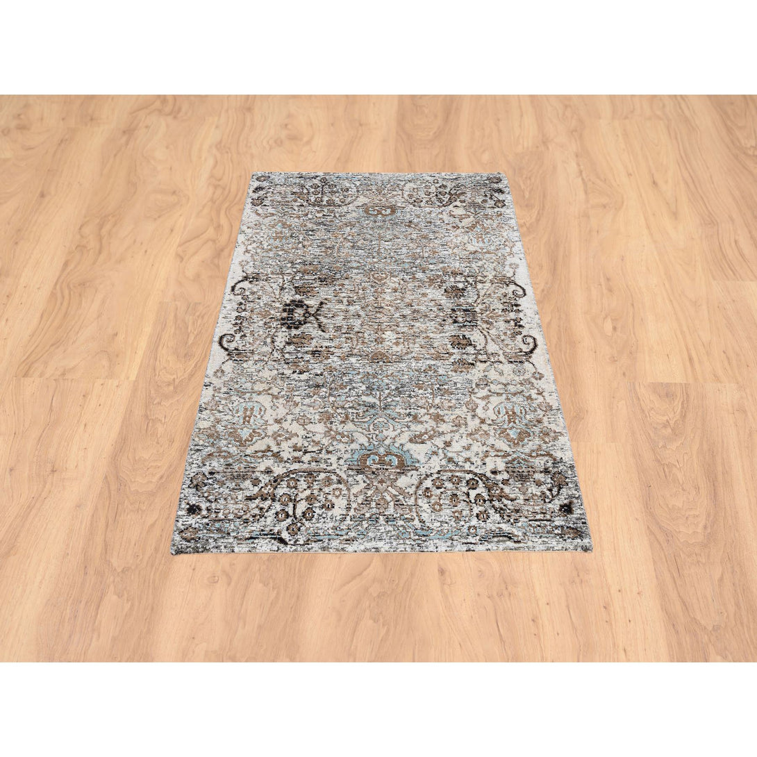 Handmade Transitional Modern Area Rug > Design# CCSR64457 > Size: 3'-0" x 5'-0"