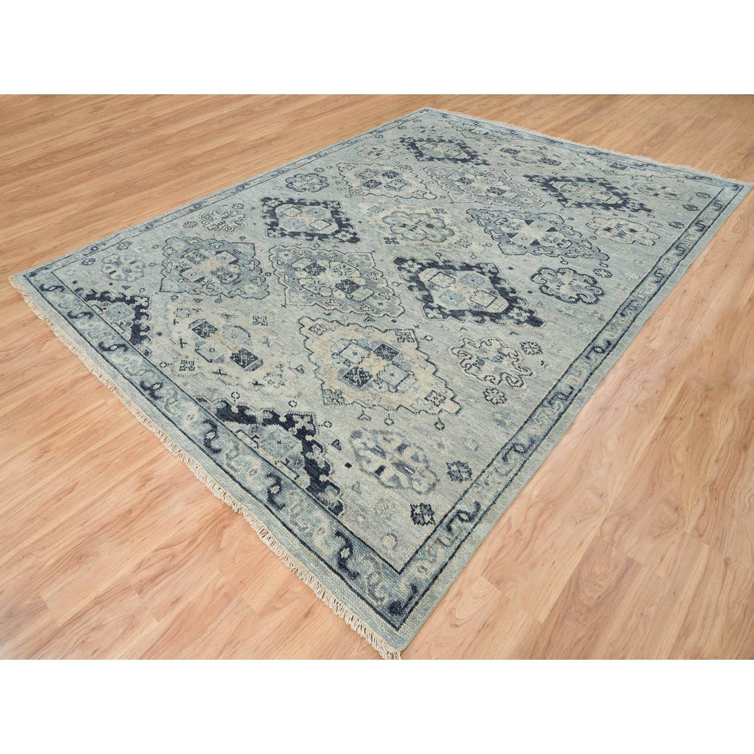 Handmade Tribal & Geometric Area Rug > Design# CCSR64520 > Size: 8'-10" x 11'-10"