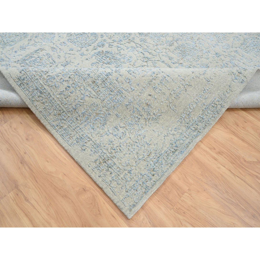 Handmade Transitional Modern Area Rug > Design# CCSR64542 > Size: 9'-0" x 12'-0"