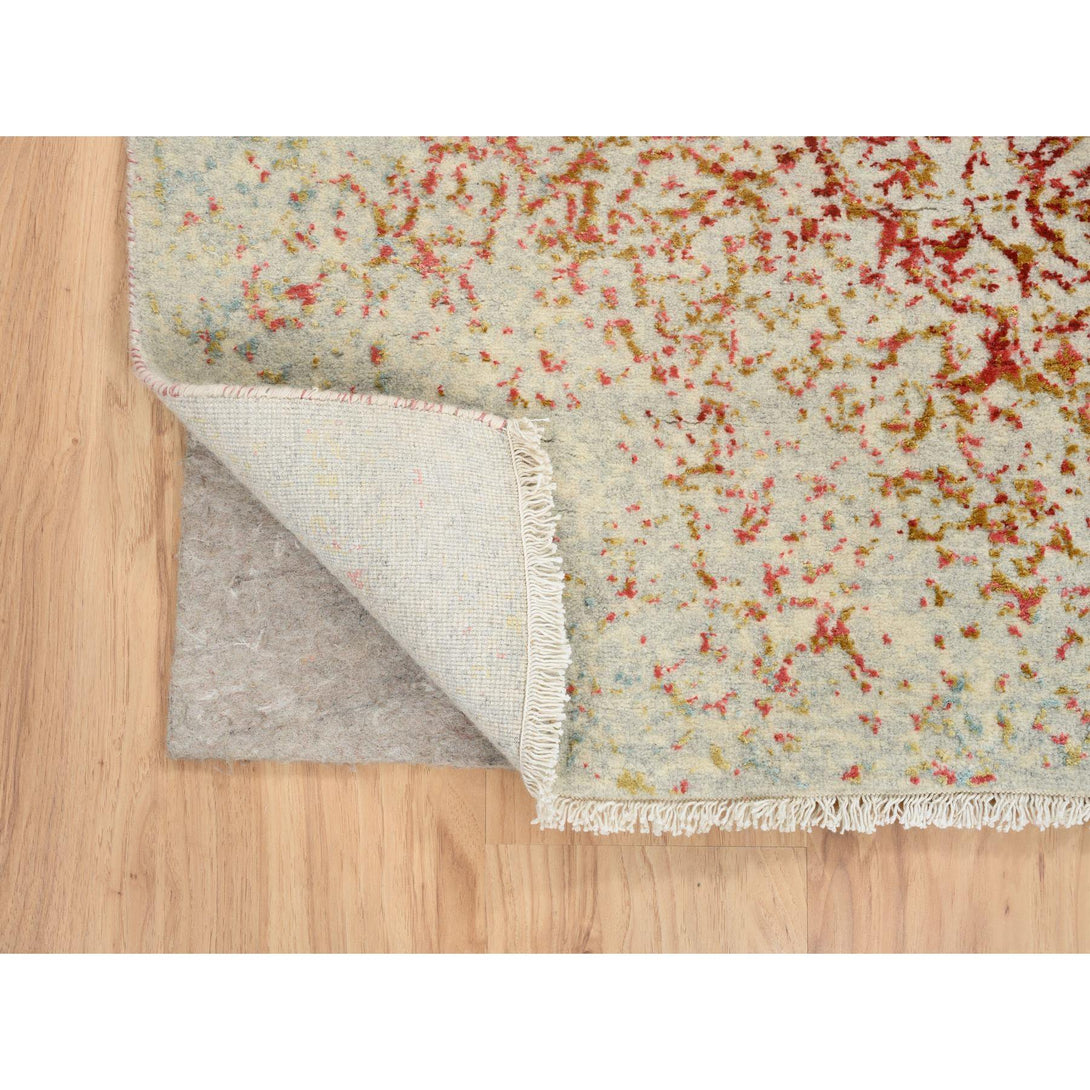 Handmade Modern and Contemporary Area Rug > Design# CCSR64561 > Size: 4'-2" x 6'-0"