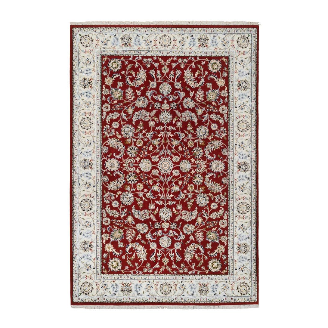 Handmade Fine Oriental Area Rug > Design# CCSR64722 > Size: 6'-0" x 8'-10"