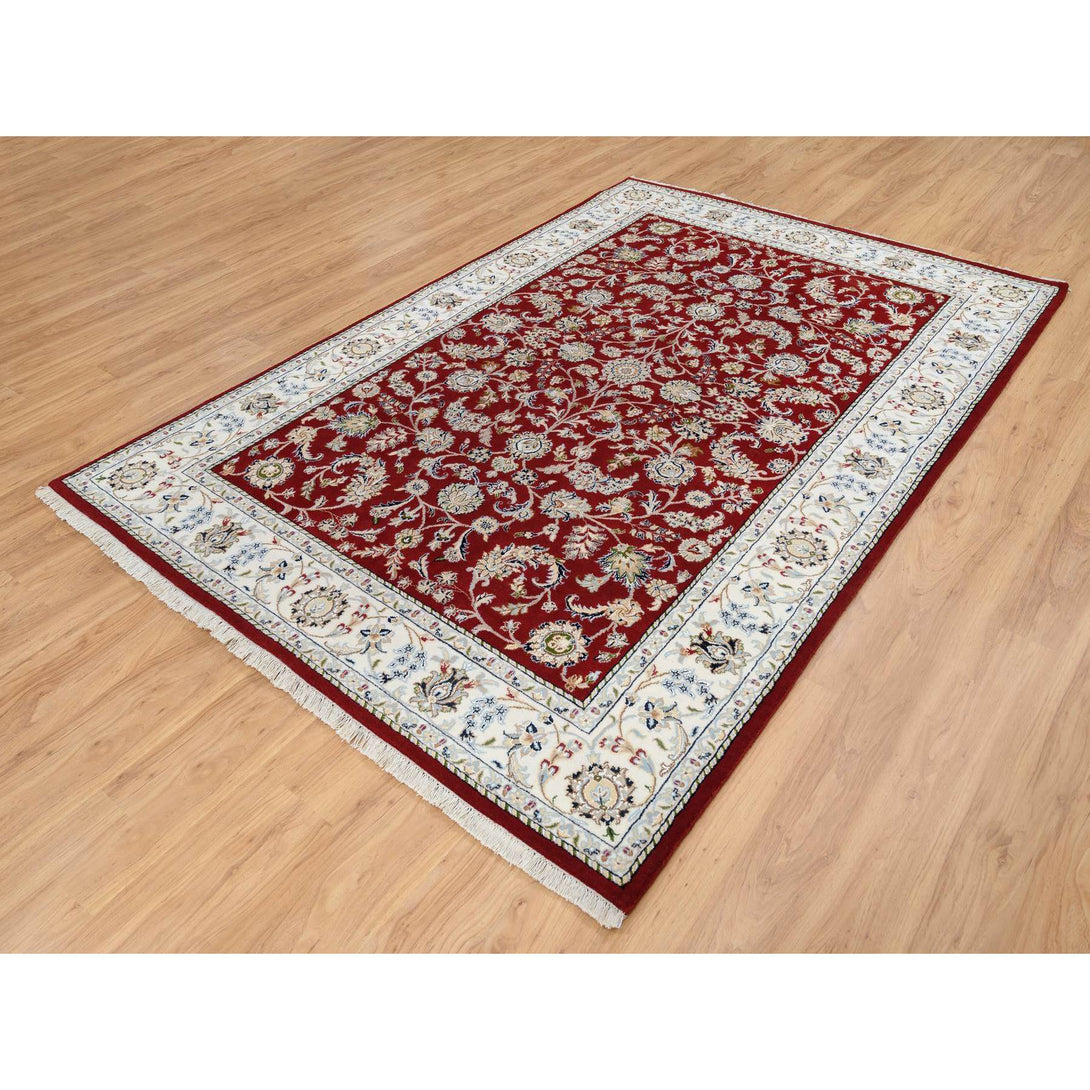 Handmade Fine Oriental Area Rug > Design# CCSR64722 > Size: 6'-0" x 8'-10"