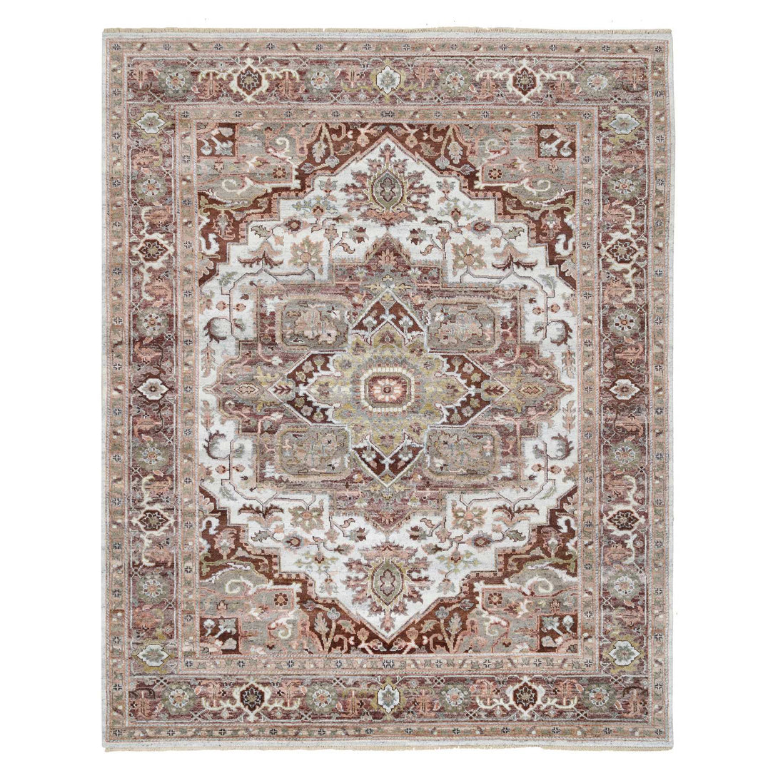 Handmade Tribal & Geometric Area Rug > Design# CCSR64820 > Size: 8'-0" x 10'-0"