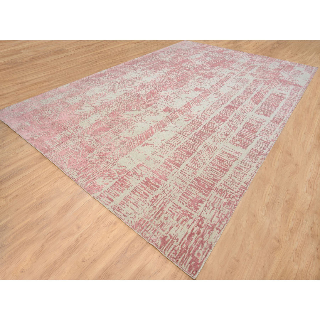 Handmade Transitional Modern Area Rug > Design# CCSR64836 > Size: 11'-10" x 17'-10"