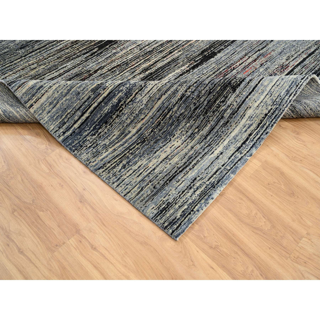 Handmade Modern and Contemporary Area Rug > Design# CCSR64866 > Size: 8'-4" x 9'-10"