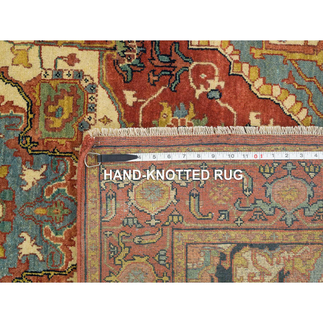 Handmade Heriz Area Rug > Design# CCSR64946 > Size: 4'-0" x 6'-1"