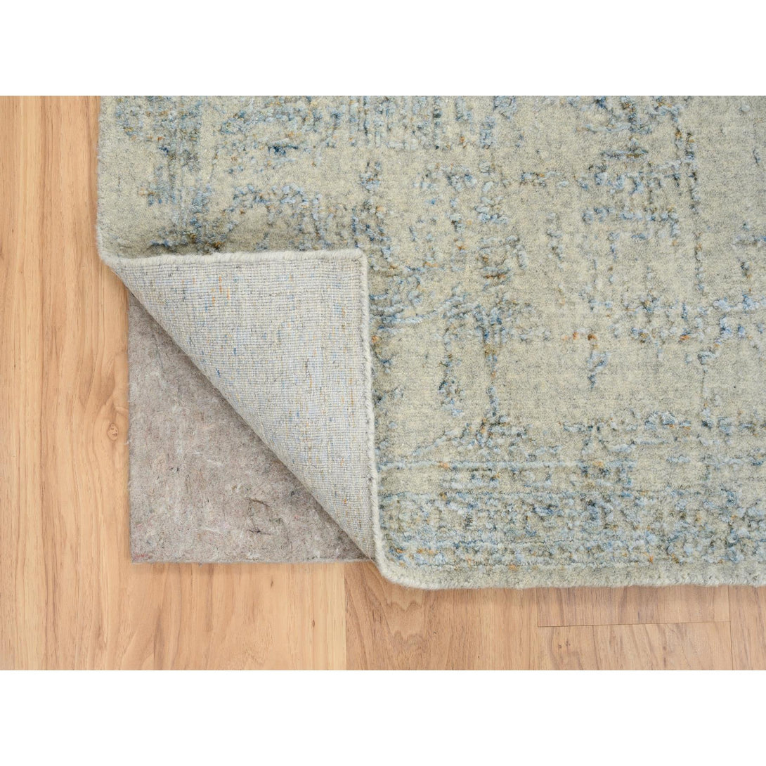 Handmade Transitional Modern Area Rug > Design# CCSR65034 > Size: 8'-1" x 10'-0"