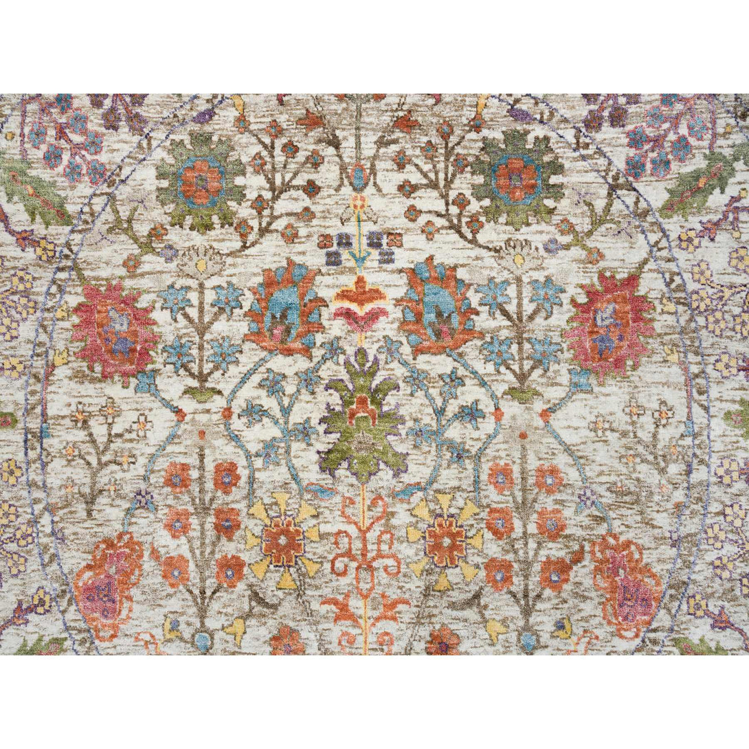 Handmade Transitional Modern Area Rug > Design# CCSR65548 > Size: 5'-4" x 5'-4"