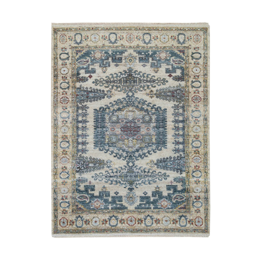 Handmade rugs, Carpet Culture Rugs, Rugs NYC, Hand Knotted Decorative Area Rug > Design# CCSR65596 > Size: 5'-1" x 7'-0"