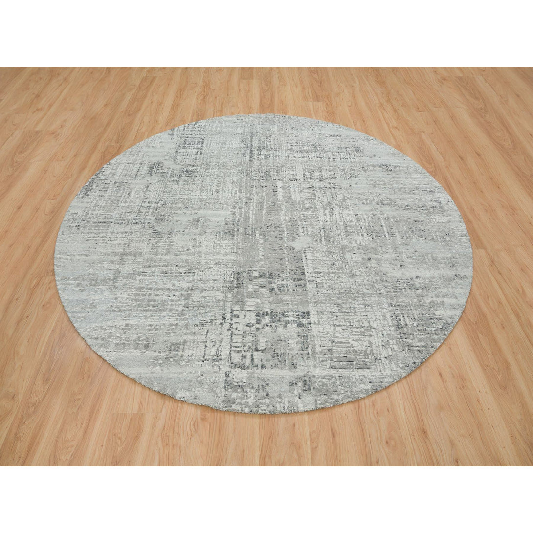 Handmade Modern and Contemporary Area Rug > Design# CCSR65647 > Size: 8'-1" x 8'-1"