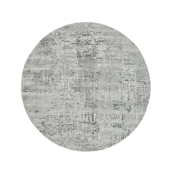 Handmade Modern and Contemporary Area Rug > Design# CCSR65652 > Size: 4'-10" x 4'-10"