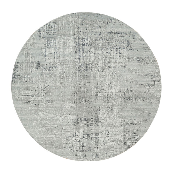 Handmade Modern and Contemporary Area Rug > Design# CCSR65653 > Size: 6'-1" x 6'-1"