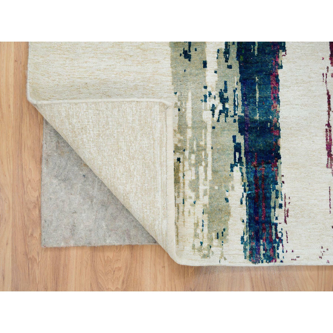 Handmade rugs, Carpet Culture Rugs, Rugs NYC, Hand Knotted Modern Area Rug > Design# CCSR65691 > Size: 5'-10" x 9'-1"