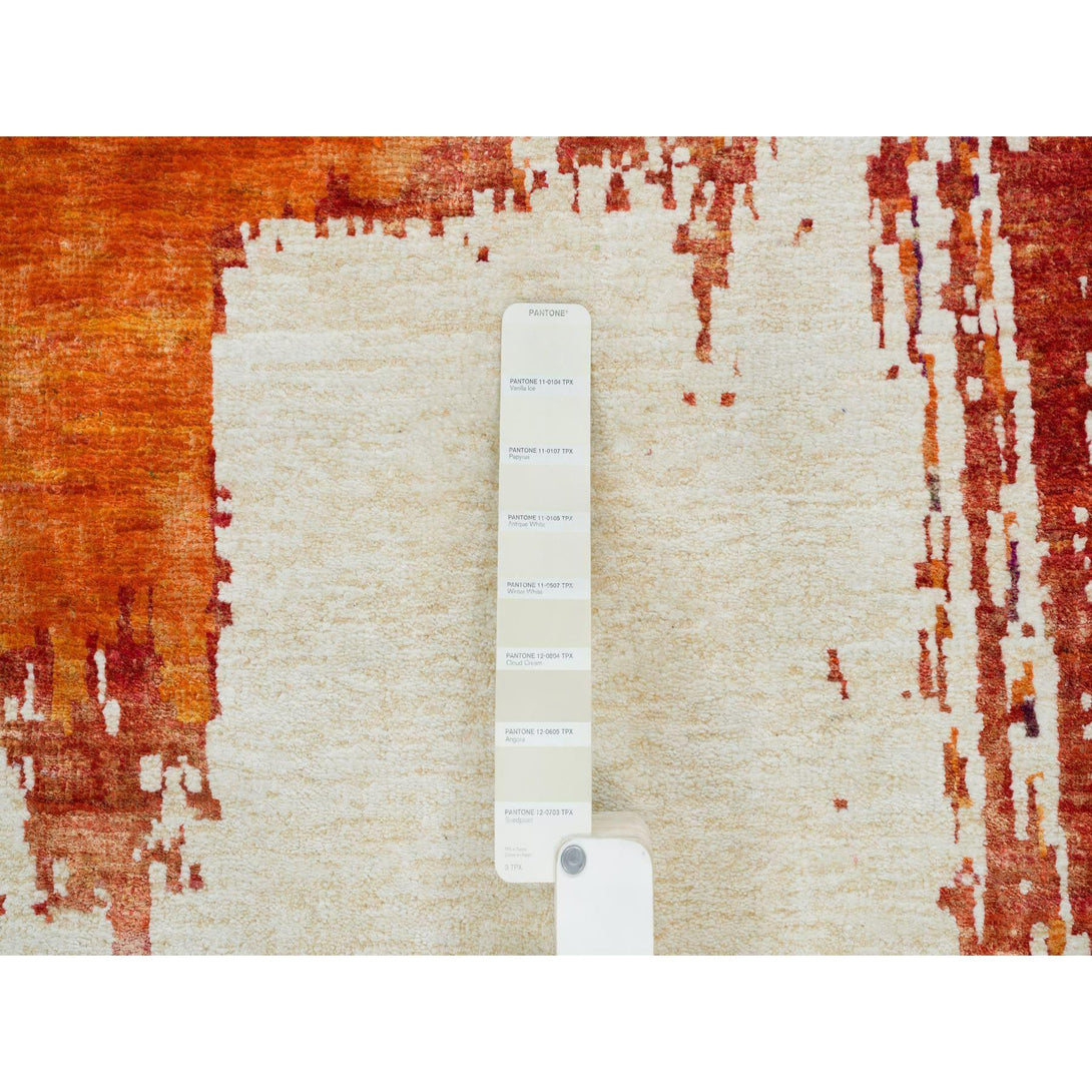 Handmade rugs, Carpet Culture Rugs, Rugs NYC, Hand Knotted Modern Area Rug > Design# CCSR65691 > Size: 5'-10" x 9'-1"