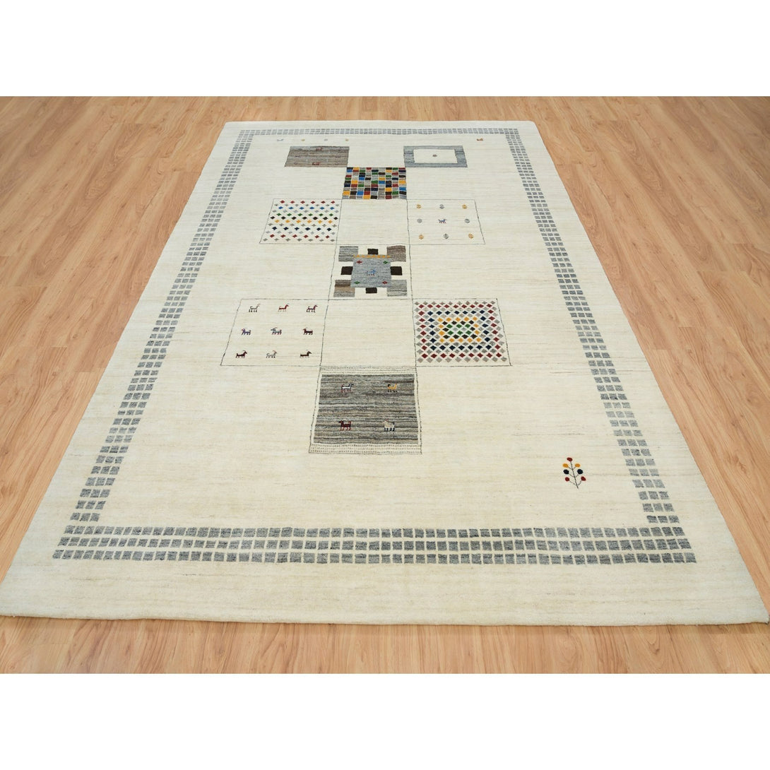 Handmade Tribal & Geometric Area Rug > Design# CCSR65768 > Size: 8'-1" x 11'-6"