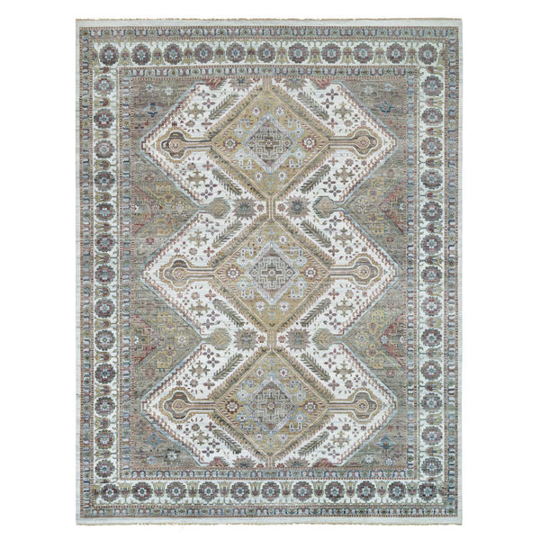 Handmade Tribal & Geometric Area Rug > Design# CCSR65817 > Size: 13'-8" x 17'-9"