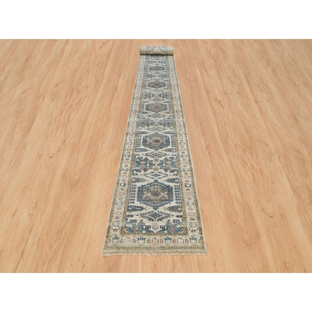 Handmade Tribal & Geometric Runner > Design# CCSR65823 > Size: 2'-7" x 21'-7"