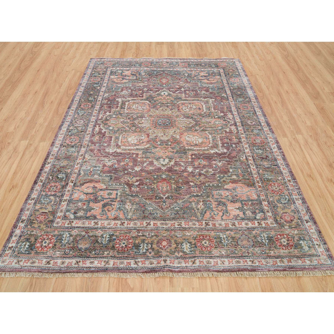 Hand Knotted Decorative Rugs Area Rug > Design# CCSR65842 > Size: 7'-10" x 10'-0"