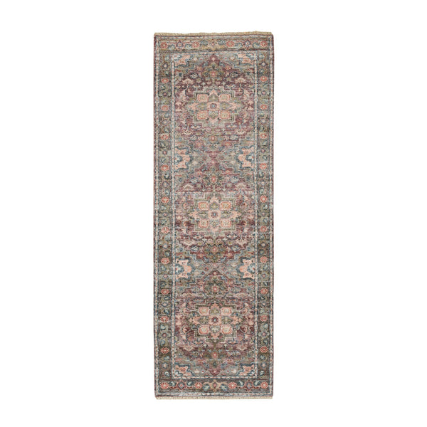 Handmade Tribal & Geometric Runner > Design# CCSR65850 > Size: 2'-7" x 7'-10"