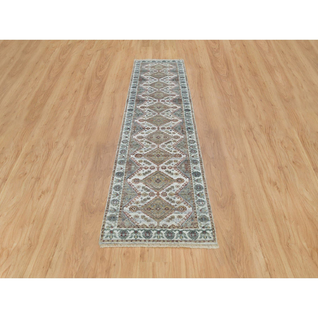 Handmade Tribal & Geometric Runner > Design# CCSR65867 > Size: 2'-6" x 9'-9"