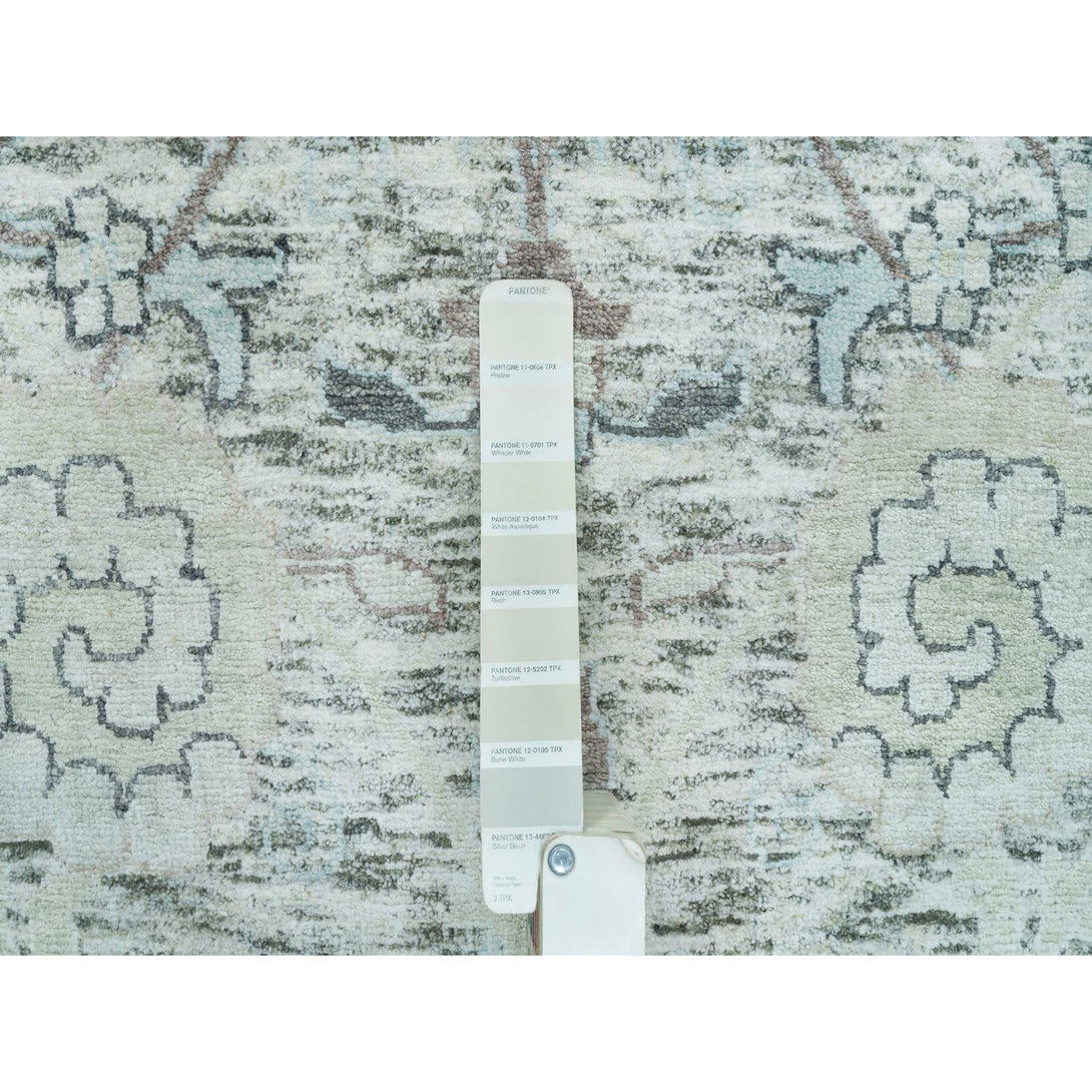 Handmade Transitional Modern Area Rug > Design# CCSR65898 > Size: 10'-0" x 14'-1"