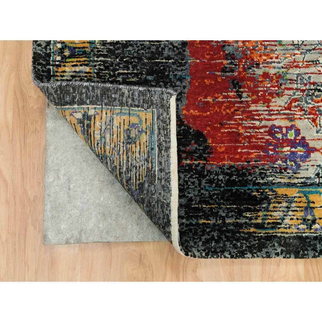 Handmade Transitional Modern Area Rug > Design# CCSR65926 > Size: 12'-1" x 12'-1"