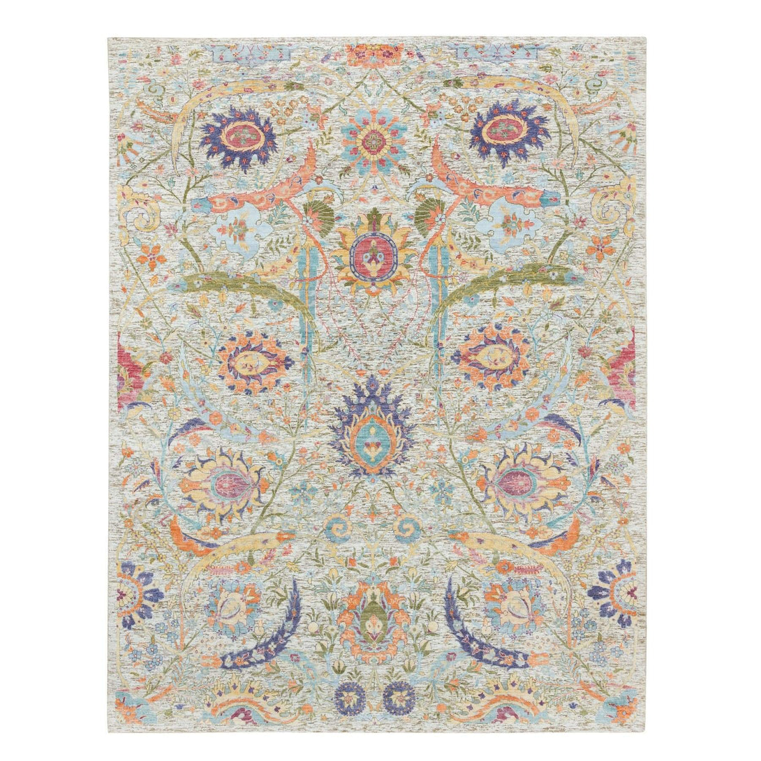 Handmade Transitional Modern Area Rug > Design# CCSR65932 > Size: 8'-2" x 10'-2"