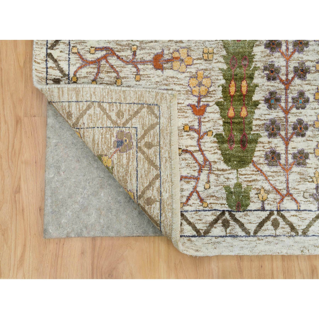 Handmade Wool and Silk Area Rug > Design# CCSR65936 > Size: 12'-1" x 15'-4"