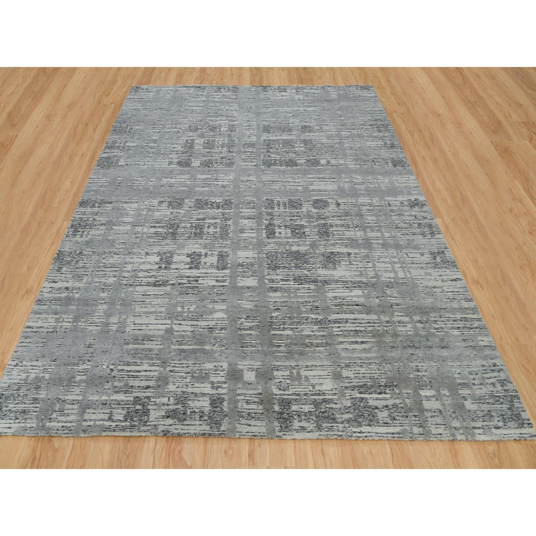 Handmade Modern and Contemporary Area Rug > Design# CCSR65945 > Size: 8'-0" x 10'-0"