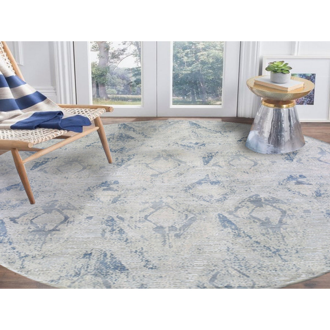 Handmade Modern and Contemporary Area Rug > Design# CCSR66867 > Size: 12'-0" x 12'-0"